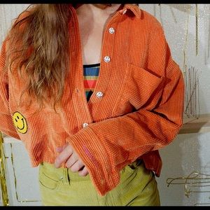 BDG Urban Outfitters. Orange Corduroy